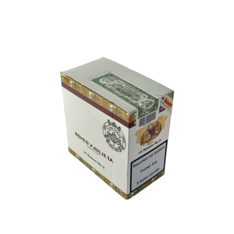 ROMEO Y JULIETA ROMEO NO. 3 TUBOS 
